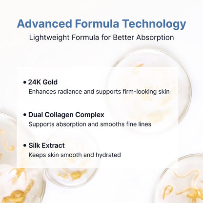 SUNGBOON EDITOR Ultimate Firming Bundle Set for Elasticity Support & Smooth-Looking Skin, EGF Silk Peptide Ampoule & Collagen Serum